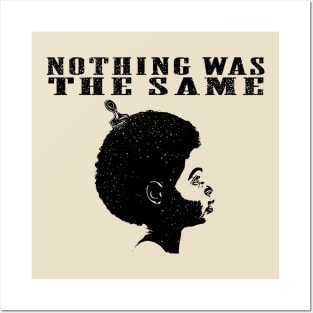 nothing was the same // rap retro Posters and Art